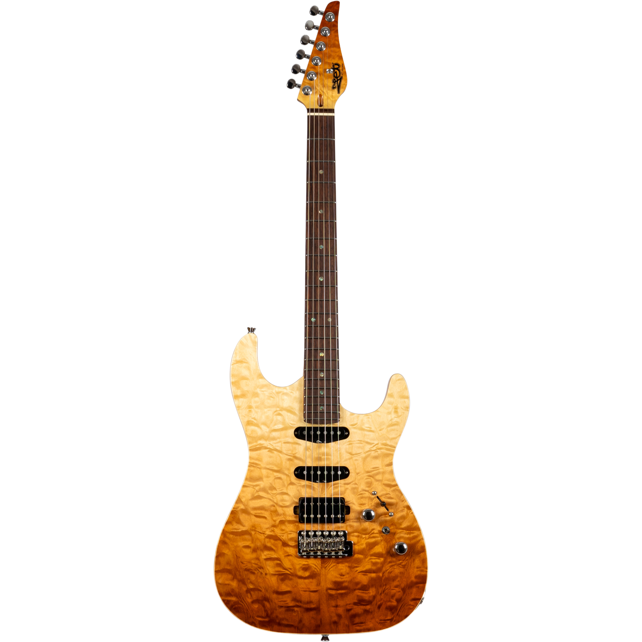 Guitars Elite JS-45 Fireburst Flame/inkl gigbag