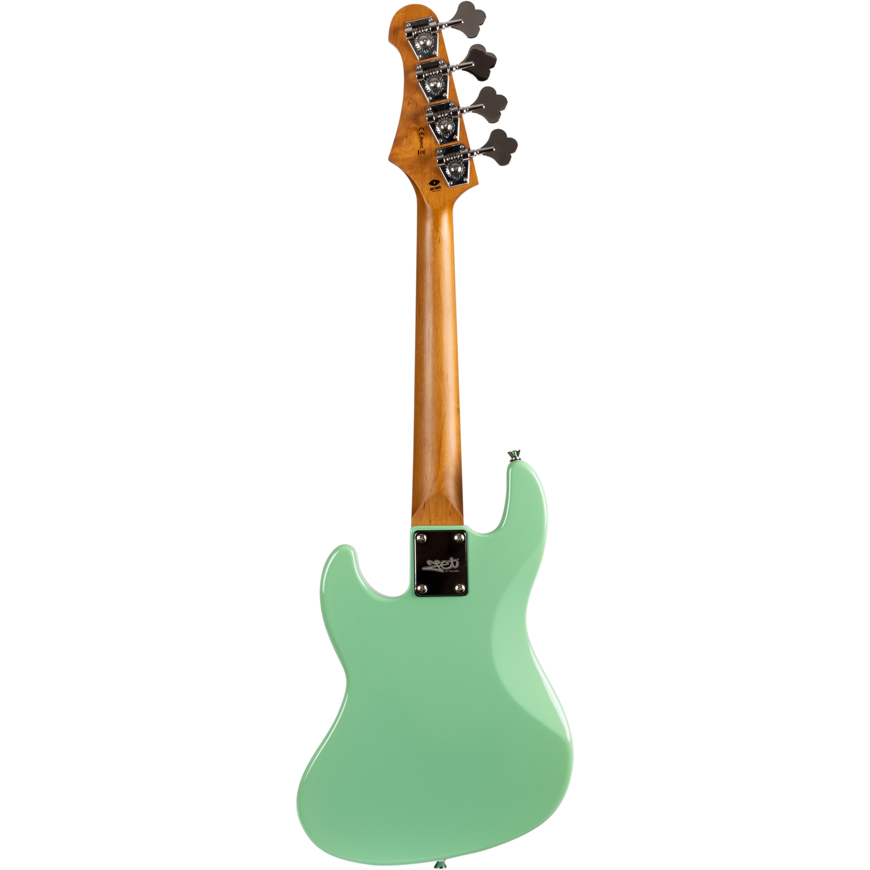 Jet Guitars JB-300 Travel Bass See F Green "Minibas"