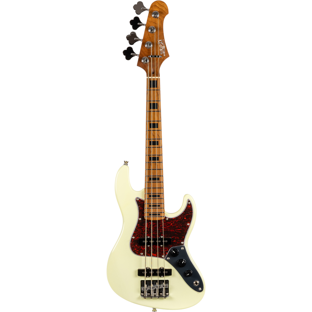 Jet Guitars JB-300 Travel Bass Olympic White "Minibas"