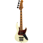 Jet Guitars JB-300 Travel Bass Olympic White "Minibas"